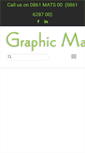 Mobile Screenshot of graphicmats.co.za
